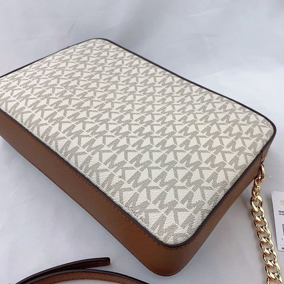 MK JST CROSSBODY BAG & TRIFOLD WALLET VANILLA - Picture 13 of 13